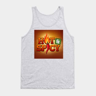 Artwork for Hot & Spicy Review podcast Tank Top